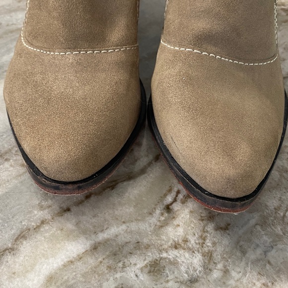 Free People Brady Slip On Suede Loafers Size 37.5 - Picture 4 of 9